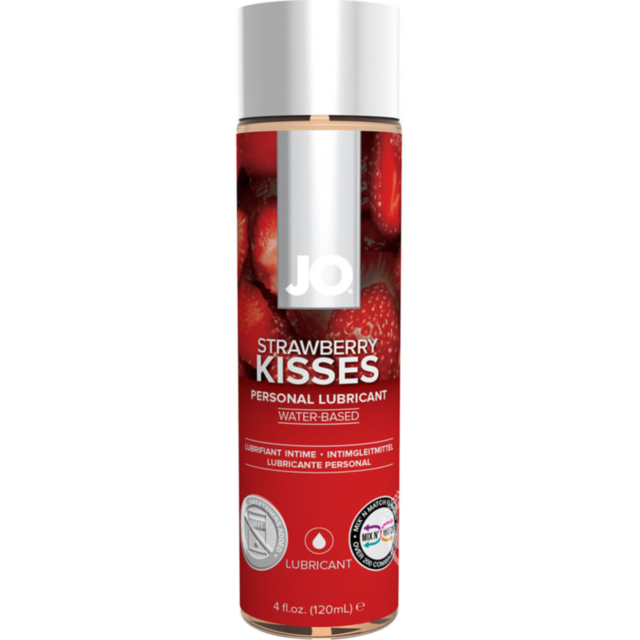 A placeholder image with a green background showcases a white rocket icon encircled by stars, accompanied by the text "No Image." Imagine the texture as smooth and serene as JO H2O Flavored Lubricant Strawberry Kiss 4oz.