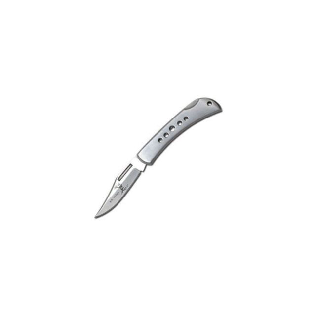 A green graphic with the words No Image above a gray icon depicting a rocket launching into space, surrounded by stars within a circular border, reminiscent of classic design—much like the elegance of an Elk Ridge Folding Knife.