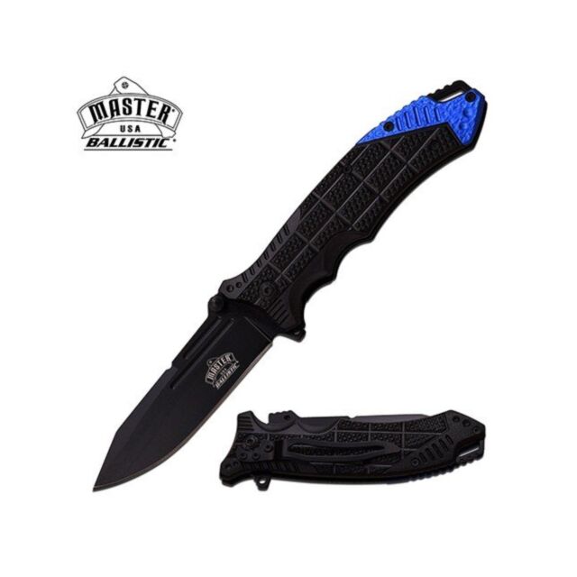 MASTER USA MU A040BL SPRING ASSISTED KNIFE 5in CLOSED