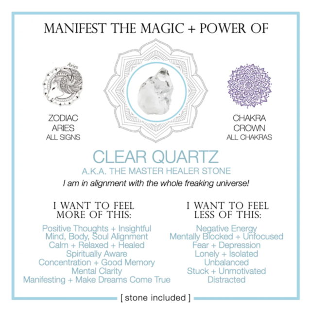 Clear Quartz Crystal