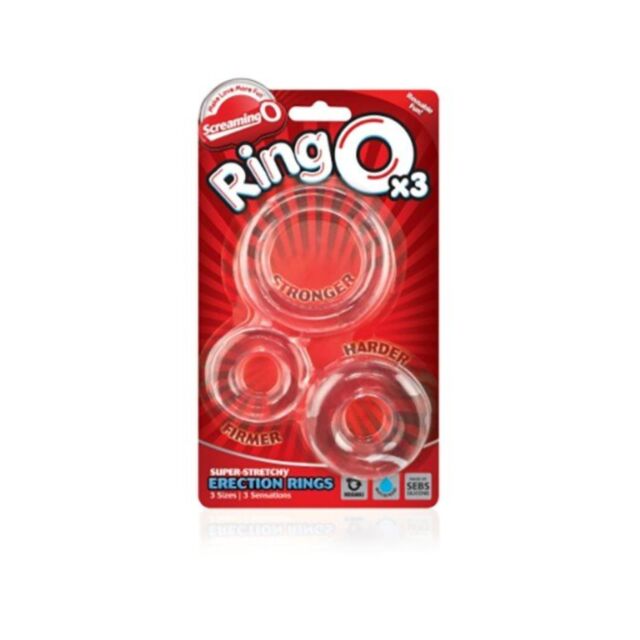 Screaming O-RingOs 3pk-Clear