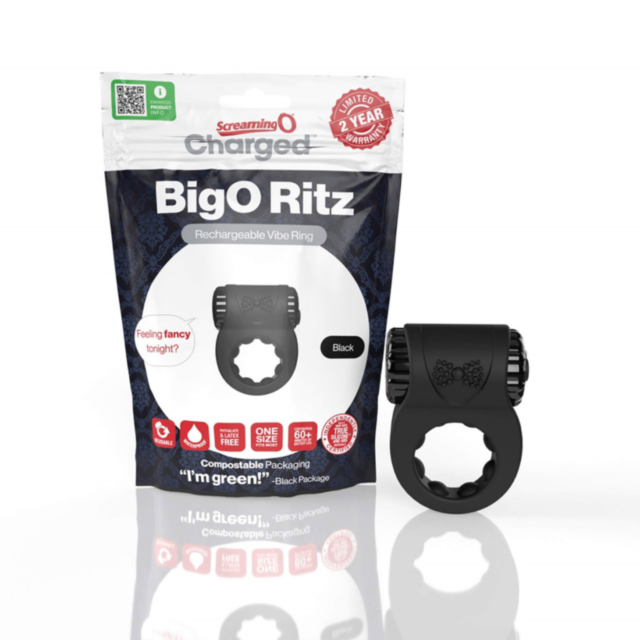 A placeholder image with a green background features a stylized rocket inside a circle with stars, suggesting the launch of new sensations. Bold white text reads "No Image," evoking the absence of excitement, unlike the Screaming O Charged Big O Ritz-Blac