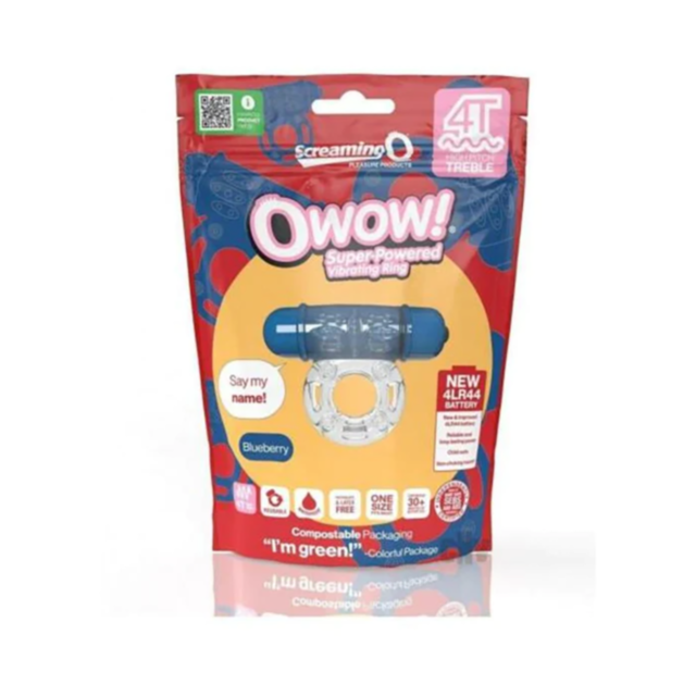 A placeholder image with a green and gray color scheme showcases a circular rocket icon, capturing the dynamism similar to "mutual pleasure," along with the text "No Image" positioned above it for the Screaming O 4T OWow-Blueberry product.