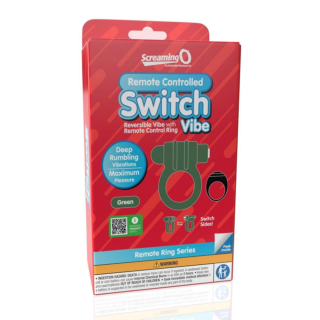 A green placeholder image with a gray rocket icon flying through a celestial sphere of stars brings to mind the exhilarating launch of the Screaming O Remote Switch Vib Ring-Green. The text "No Image" is displayed at the top, suggesting the hidden excitem