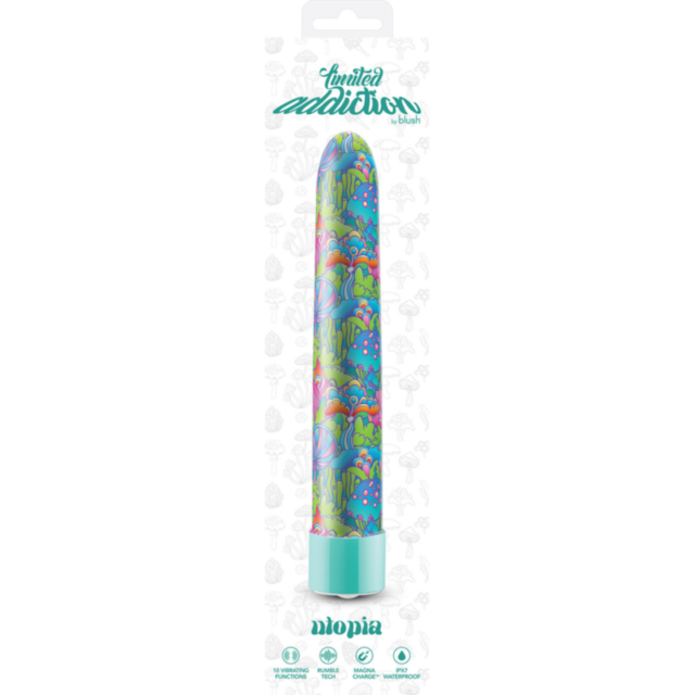 Illustration of a rocket ship inside a circle with stars and a planet, set against a green background, featuring the words "No Image" above it. The design embodies limitless exploration akin to the innovative spirit of the Limited Addiction-Rechargeable S