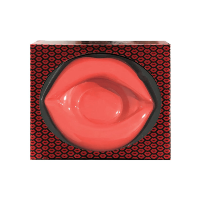 A green square displays a gray rocket taking off inside a circle, with white text above saying "No Image." The rocket is encircled by small stars, evoking a sense of space travel. This scene subtly mirrors the intrigue of the Sexy Lips Ashtray, suggesting