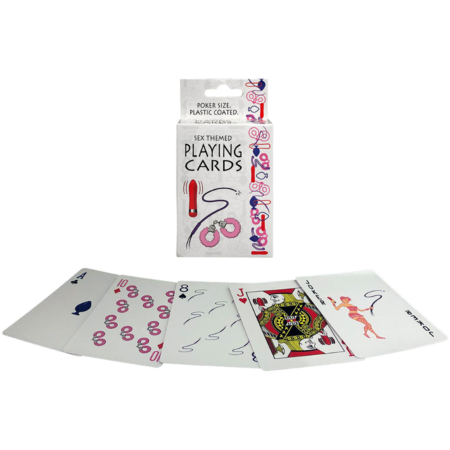 A green background features a gray icon of a stylized rocket ship and planet, suggesting an adventurous adult game. At the top, the words "No Image" appear in gray, enhancing the intrigue of this design for Sex Themed Playing Cards.