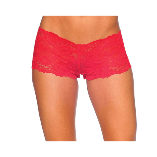 A red placeholder image highlights a banded rocket adorned with stars inside a circle. Above, the text reads, "No Image" for the Banded Lace Short Red.