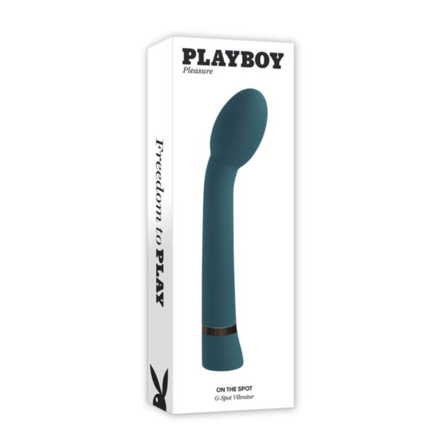 Evolved-Playboy Sil Recharge On the Spot G-Spot-Deep Tea