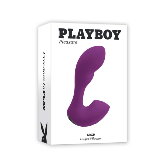 The Evolved-Playboy Arch features a dynamic design: a green visual with a white rocket icon surrounded by stars and a planet, suggesting thrilling adventures. Crafted from body-safe silicone, it sparks the imagination. Prominently displayed above is the t