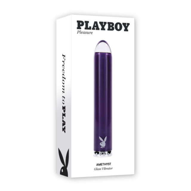 A green background showcases the text "No Image" above a rocket ship graphic encircled by stars, capturing an imaginative space theme as vivid as the allure of the Evolved-Playboy Amethyst Glass Vibe-Acai.