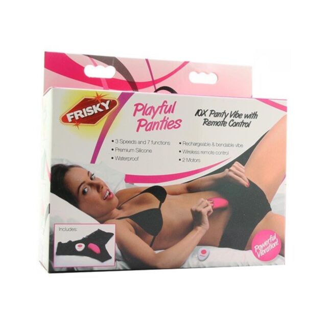 XR-Frisky Playful Panties 10x w Remote