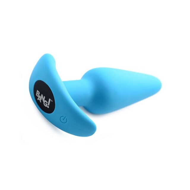 XR-21X Vib Sil Plug w Remote-Blue