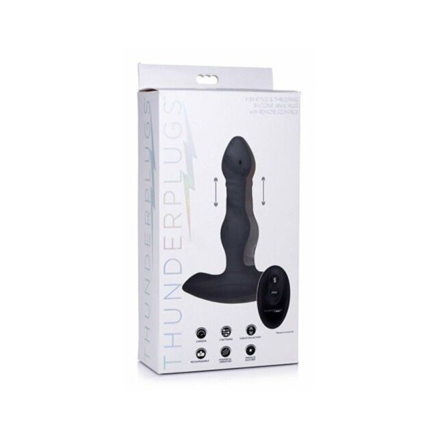 XR-Thunder Plugs Vib&Thrust Remote Silicone Plug