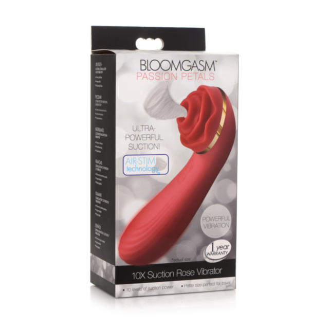 XR-Bloomgasm Passion Petal 10x Suction Vib-Red