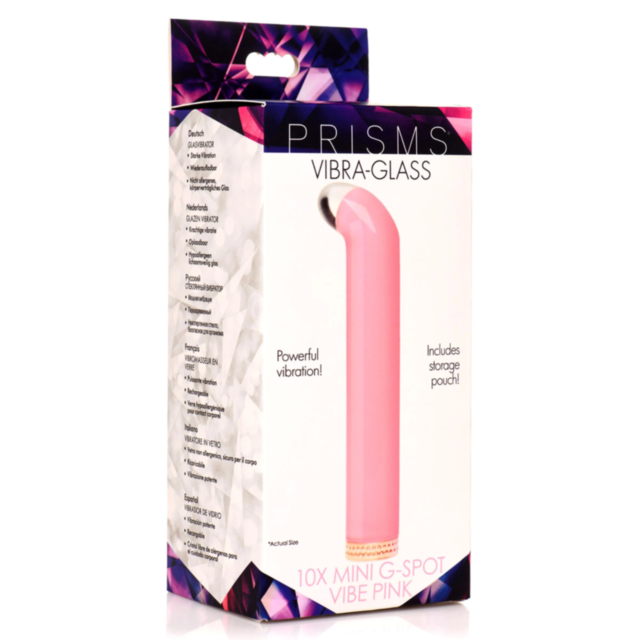 A pink placeholder image featuring a rocket design inside a circle with stars, reminiscent of an XR-Prism 10x Mini G-Spot Vibe. The text "No Image" is displayed above.