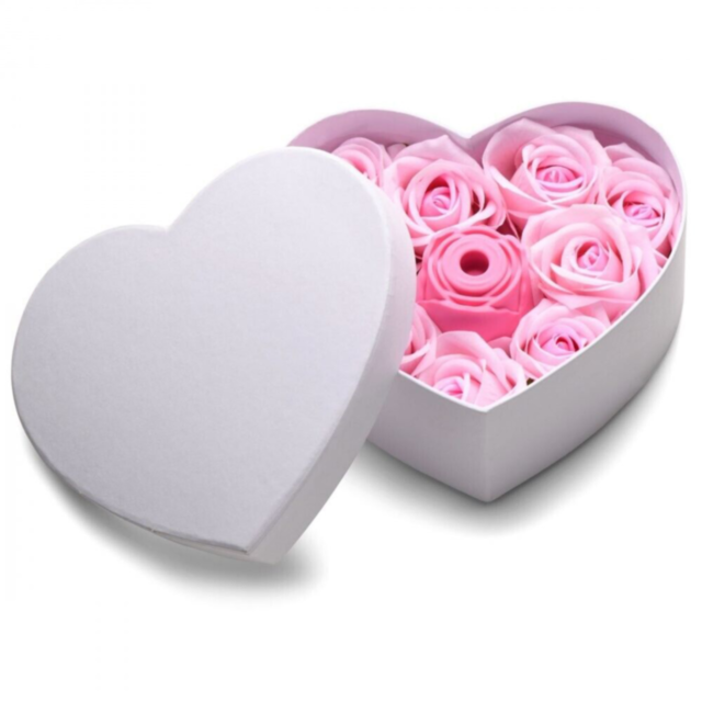 An artwork featuring a rocket soaring upwards amidst stars and a circular design against a green background that reads "No Image," crafted with inspiration from XR-Bloomgasm The Rose Lovers Gift Box-Pink.