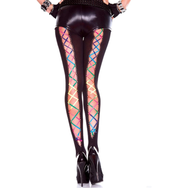 A green image features a white illustration of a rocket within a circle, with the words "No Image" above it. It might benefit from some creative flair, reminiscent of the Rainbow Ribbon Lace-Up Pantyhose to ignite its creative spark.