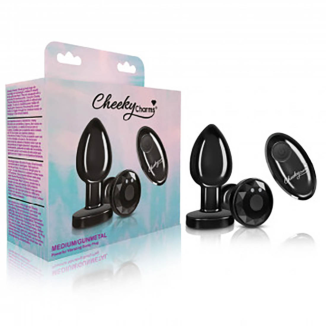 Cheeky Charms-Recharge Metal Vibe RC Gunmetal-Med