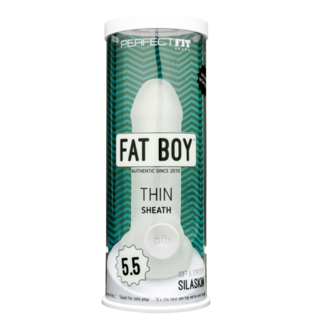 Perfect Fit Fat Boy Thin 5.5in Clear