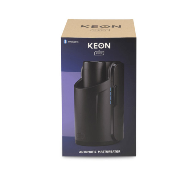 A green square displaying the text "No Image" on top features a gray rocket ship icon within a circle, surrounded by small sparkles or stars, reflecting the sleek design characteristic of Kiiroo-Keon Combo Set Feel Stroker Included products.