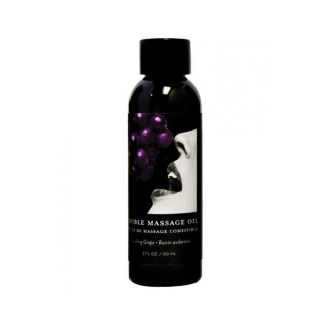 Edible Massage Oil Grape 2oz
