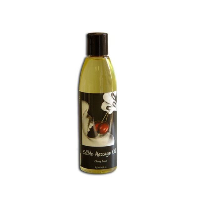 Massage Oil Edible Cherry 8oz