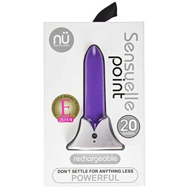 Sensuelle-Point Rechargeable Bullet-Purple