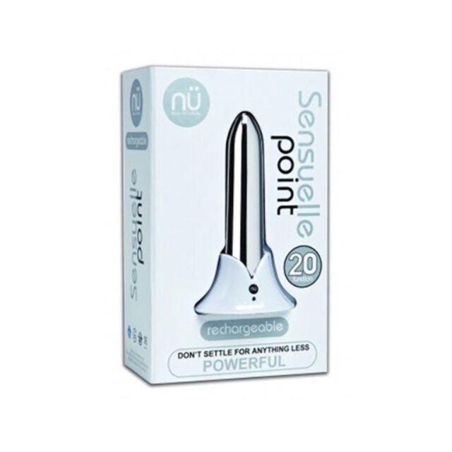 Sensuelle-Point Rechargeable Bullet-Silver