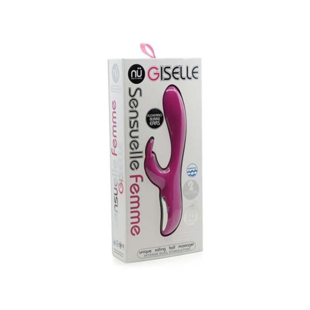 Sensuelle Giselle Rolling Ball G Spot Rabbit Magenta