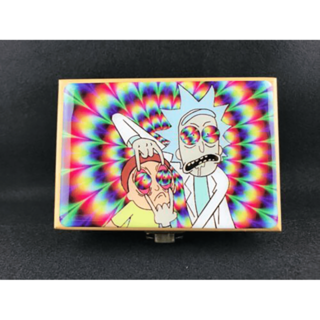 CK Bamboo Box w Grinder & Jar Small