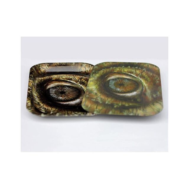 Metal Rolling Tray   Eye Candy   Mushroom Eye   Magnetic 3D