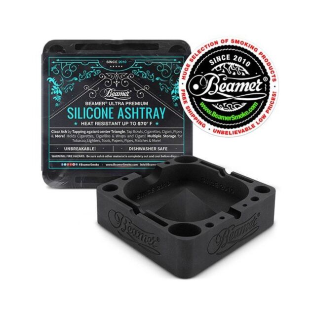 Lareg Silicone Ashtray with Tool Stations
